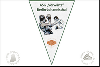 ASG Vorw&auml;rts Berlin Johannisthal Wimpel Sektion Boxen