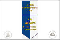 ASG Vorw&auml;rts Berlin Niedersch&ouml;nhausen Wimpel Fussball
