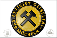 BSG Aktivist Geiseltal M&uuml;cheln Pin Variante