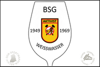 BSG Aktivist Weisswasser Glas alt
